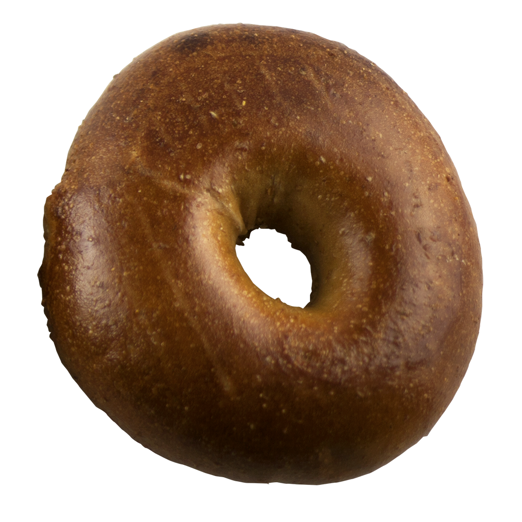 healthy whole wheat bagel