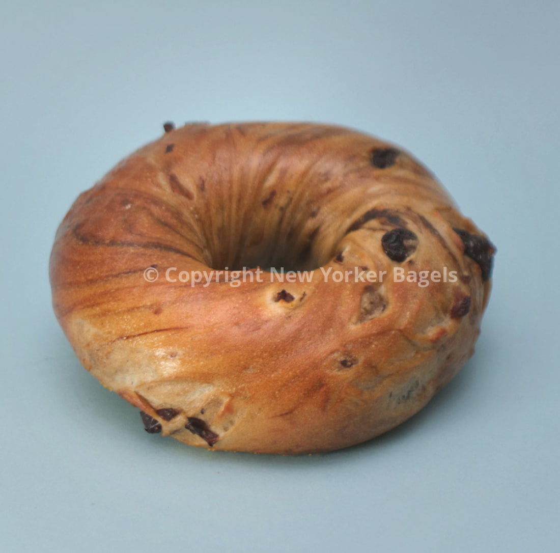 Cinnamon Raisin Bagels - 2 Dozen Single