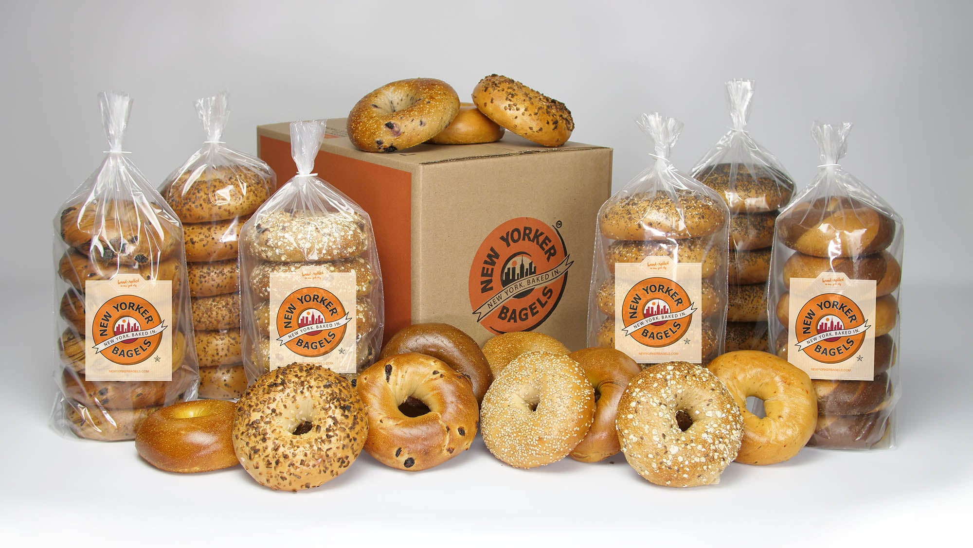 new york bagels - savory