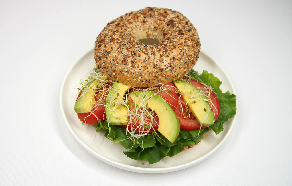 everything bagel sandwich