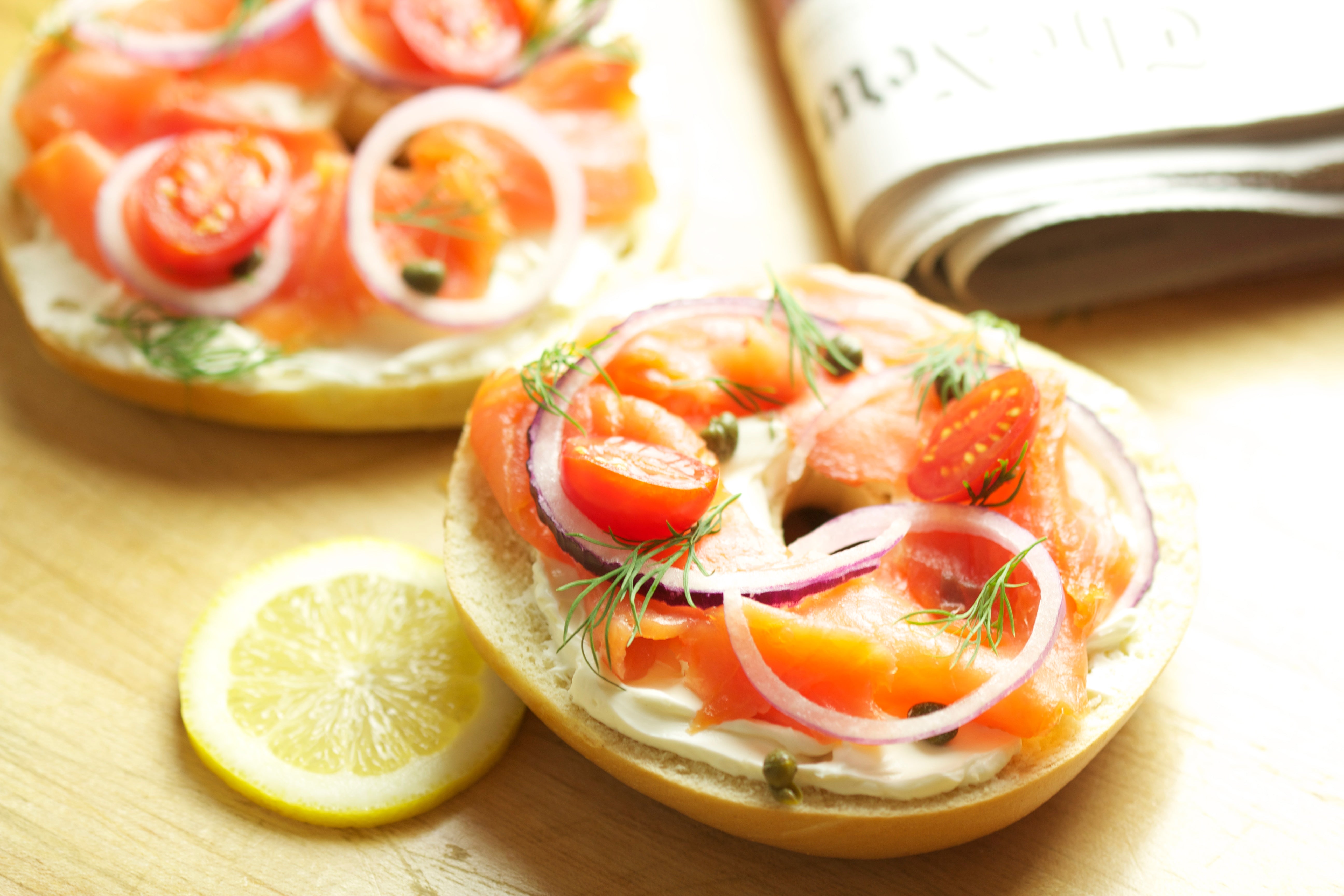 bagel toppings