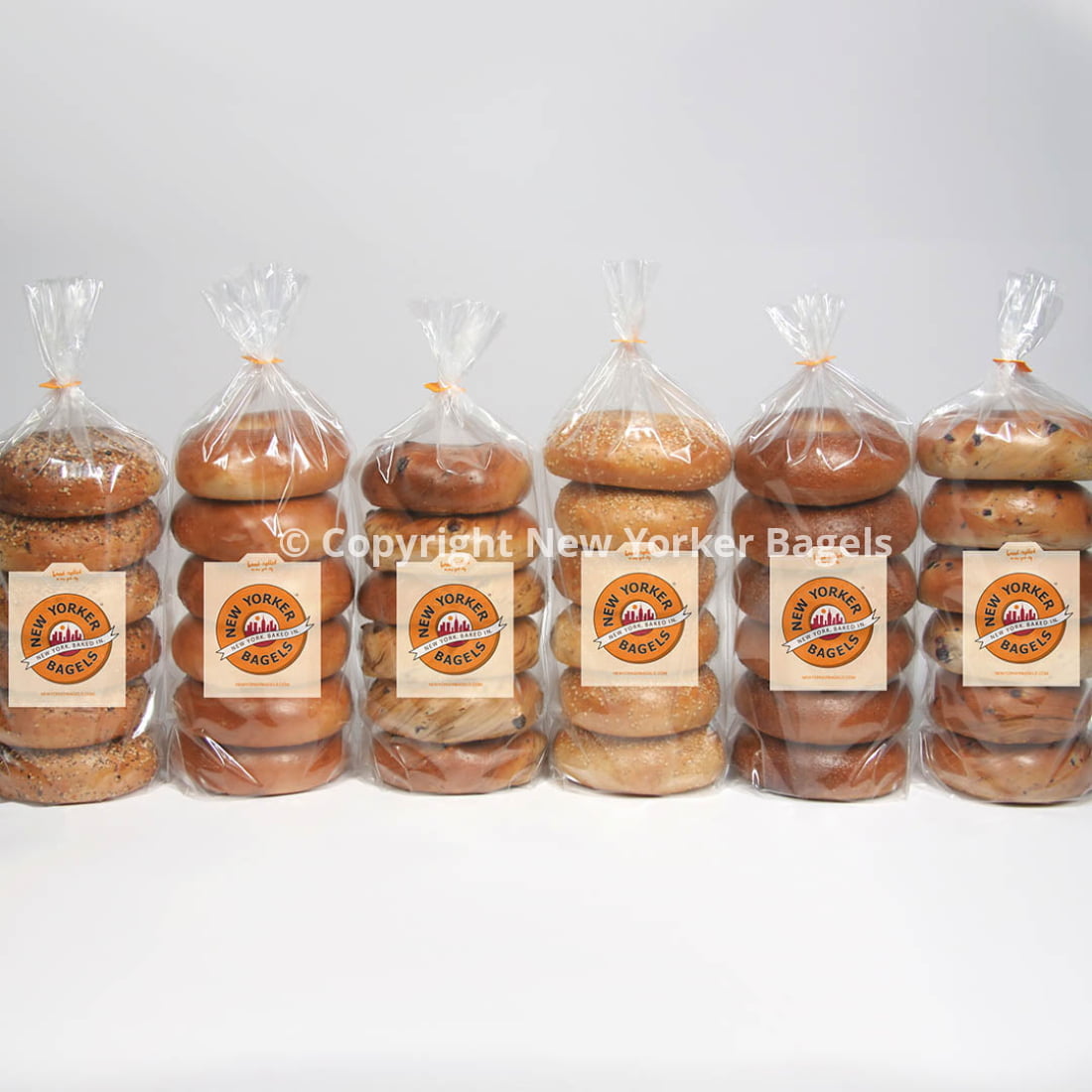 6 flavors of ny bagels