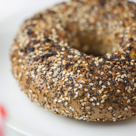 whole wheat everything bagel