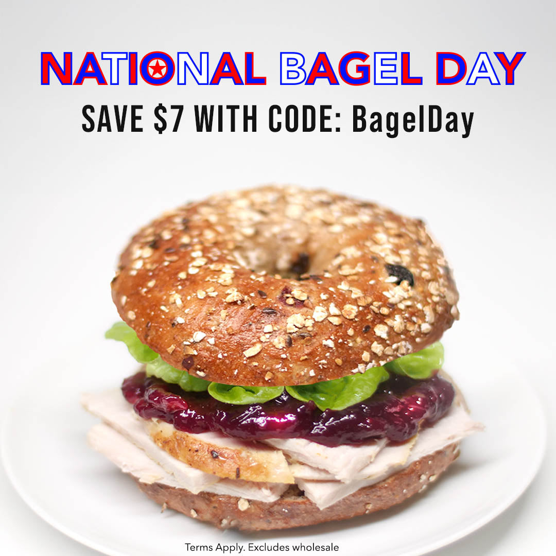 Save $7 for National Bagel Day