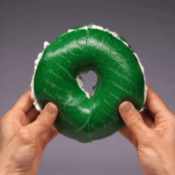 green bagel