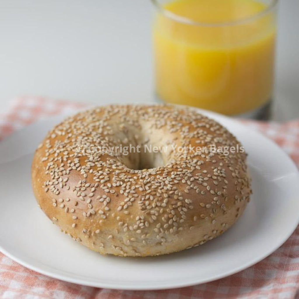 sesame bagel