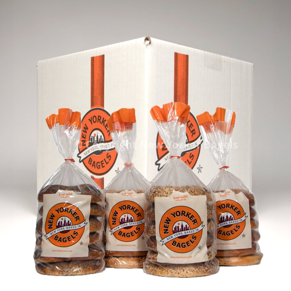 flat bagels package