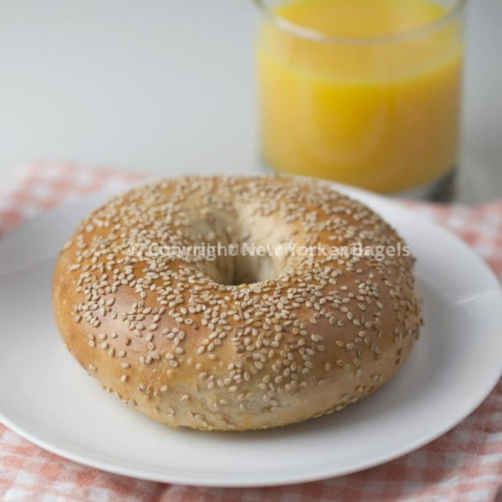 sesame bagel
